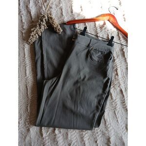 JM Collection Grey Women Dress Pants Size 14